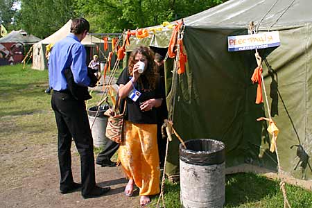Rezeption Pora Eurocamp 2005